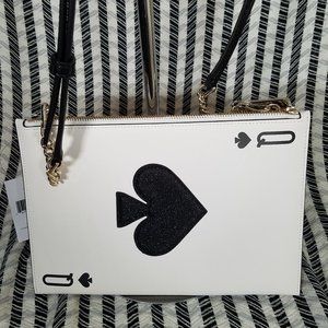 Kate Spade Draw Crossbody Lucky Multi Black White
